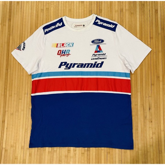 Black Pyramid Racing Nascar F1 Crew Valvoline T Shirt Men’s Size XXXL 3-XL - Picture 1 of 6